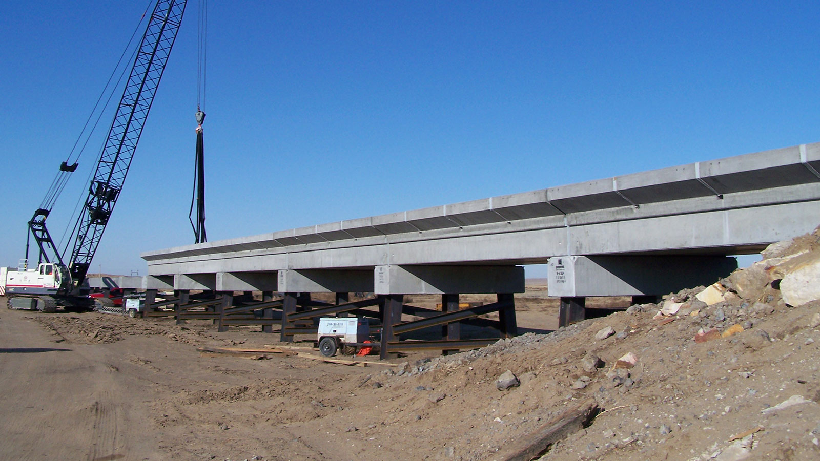 Cimarron Valley Railroad Bridges Kansas Structural Prestressed